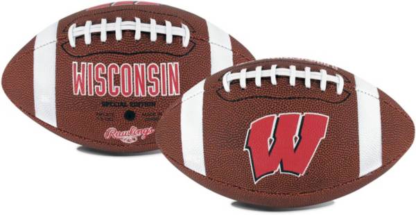 Rawlings Wisconsin Badgers Game Time Full-Size Football