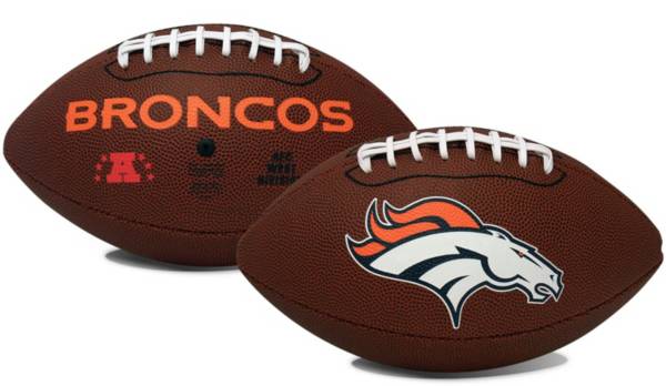 Rawlings Denver Broncos Game Time Full-Size Football