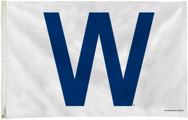 Rico Chicago Cubs W Win 3ft x 5ft Flag