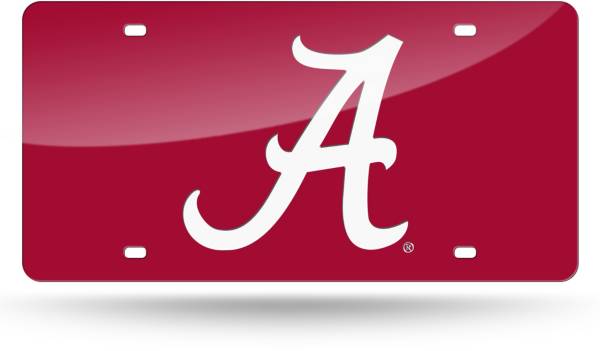 Rico Alabama Crimson Tide Red Laser Tag License Plate