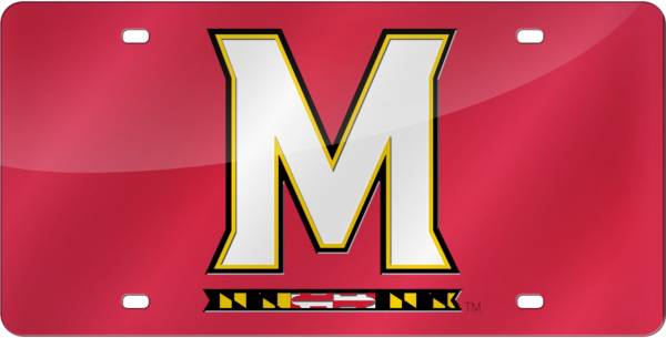 Rico Maryland Terrapins Red Laser Tag License Plate