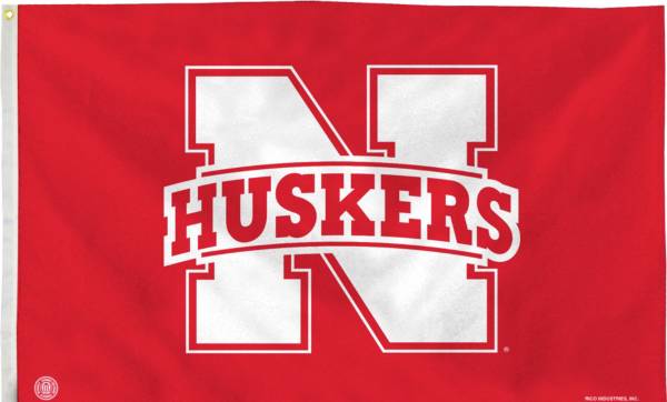 Rico Nebraska Cornhuskers Banner Flag