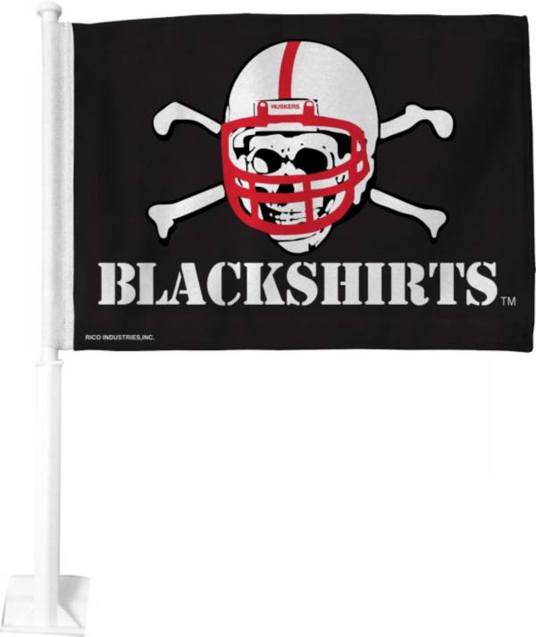 Rico Nebraska Cornhuskers Car Flag