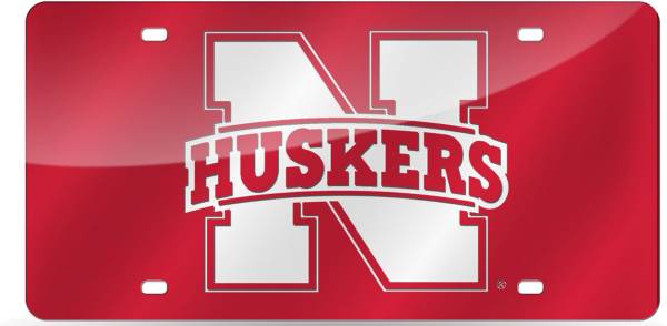 Rico Nebraska Cornhuskers Laser Tag License Plate