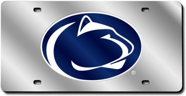 Rico Penn State Nittany Lions Silver Laser Tag License Plate