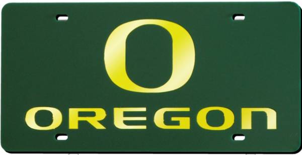 Rico Oregon Ducks Laser Tag License Plate