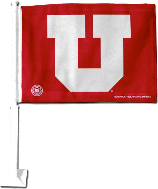 Rico Utah Utes Car Flag