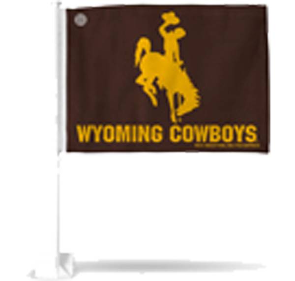 Rico Wyoming Cowboys Car Flag