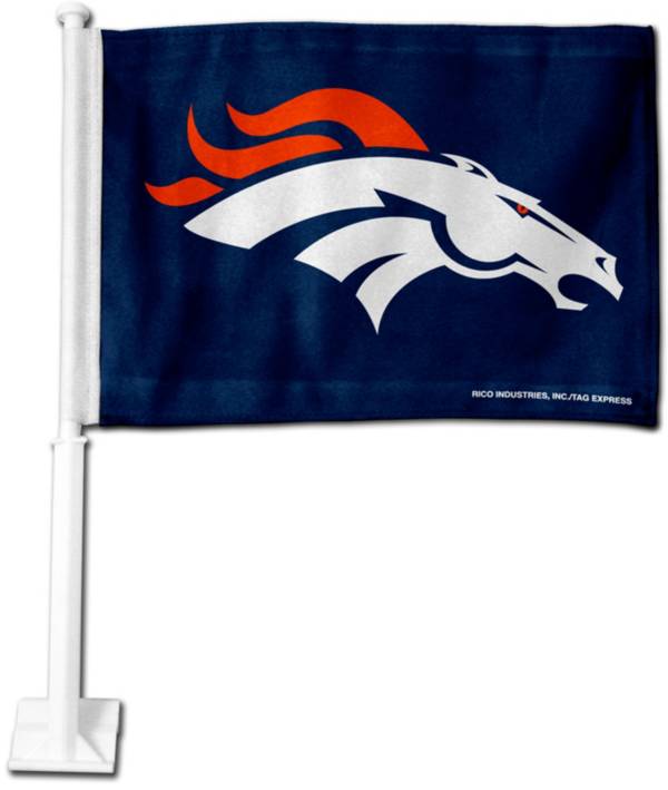 Rico Denver Broncos Car Flag