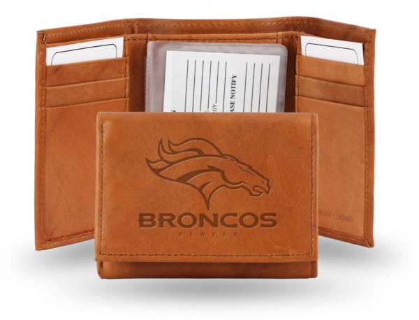 Rico NFL Denver Broncos Embossed Tri-Fold Wallet