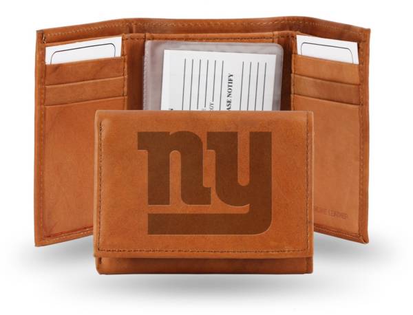 Rico NFL New York Giants Embossed Tri-Fold Wallet