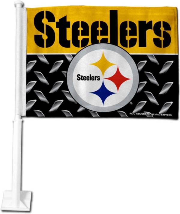 Rico Pittsburgh Steelers Car Flag