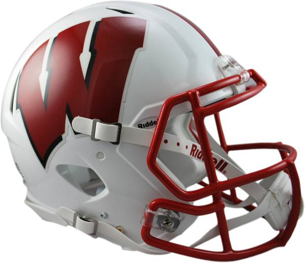 Riddell Wisconsin Badgers Speed Revolution Authentic Full-Size Football Helmet