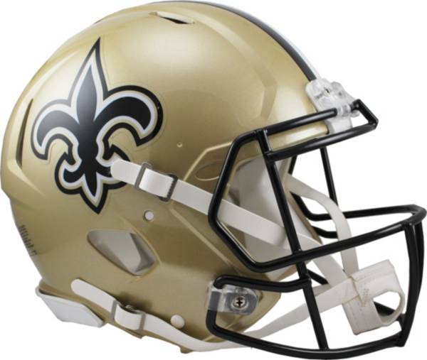 Riddell New Orleans Saints Revolution Speed Football Helmet