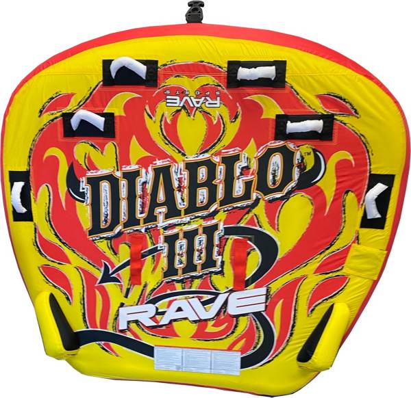 Rave Sports Diablo III 3 Rider Towable Tube