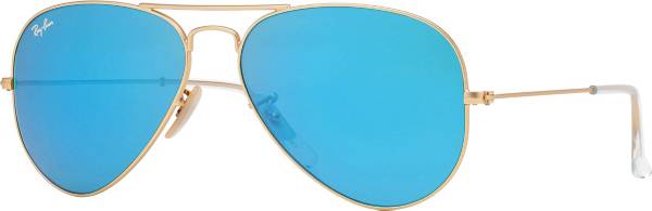 Ray-Ban Men's Aviator Blue Flash Sunglasses