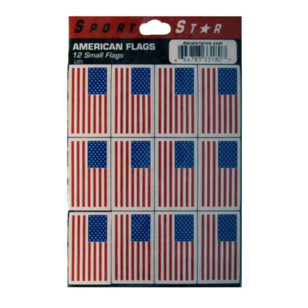American Flag Football Helmet Decal Sticker 