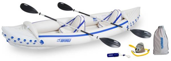 Sea Eagle 370 Pro Tandem Inflatable Kayak Package