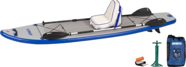 Sea Eagle Longboard 11 Stand-Up Inflatable Paddle Board Deluxe Package
