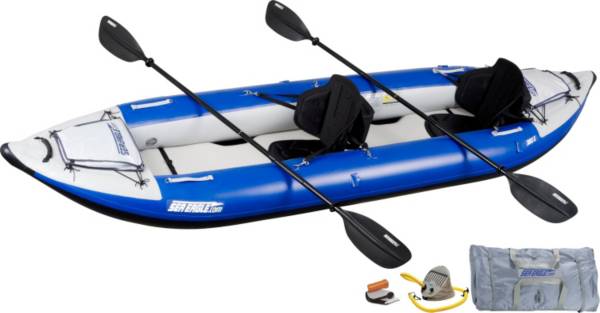 Sea Eagle 380 Explorer Pro Tandem Inflatable Kayak Package