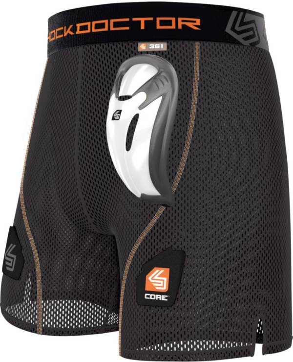 Senior-Small Details about   TronX Men's Loose Fit Ice-Hockey Mesh Jock Shorts with Cup 