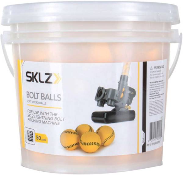 SKLZ Soft Micro Bolt Balls - Bucket of 50