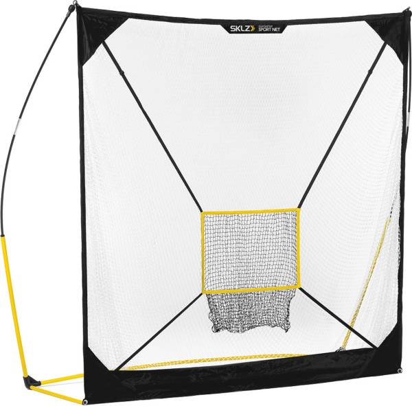 SKLZ Quickster 7' x 7' Net w/ Removable Target