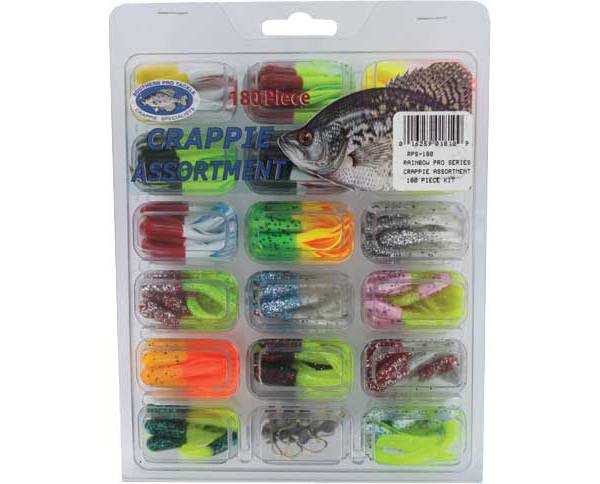 Southern Pro Crappie Assortment Kit – 180 Pieces