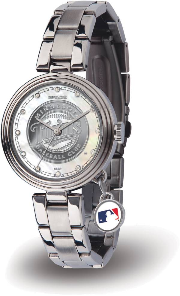 Sparo Women's Minnesota Twins Charm Watch