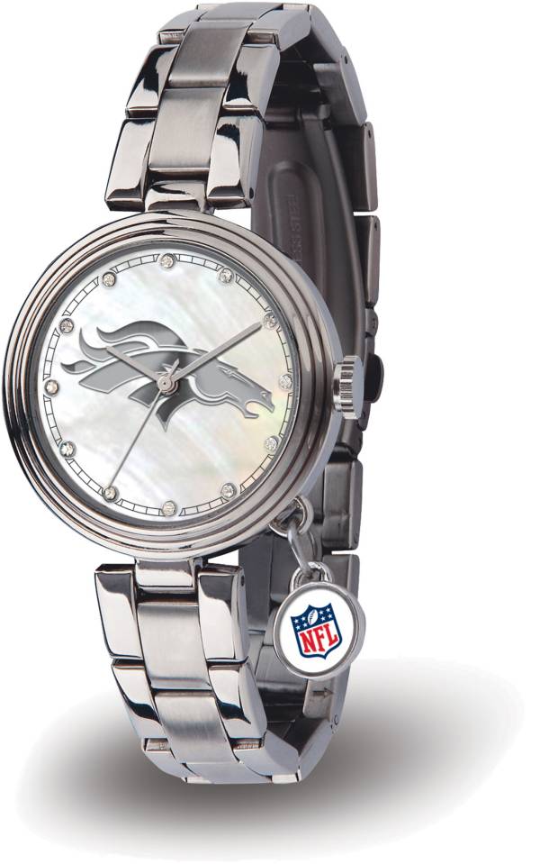 Sparo Women's Denver Broncos Charm Watch