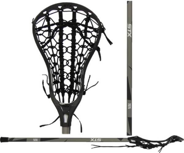 Defense STX Lacrosse Handle 6000 Black