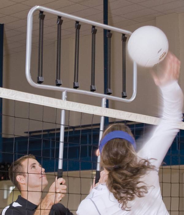 Tandem Volleyball Bungee Blocker