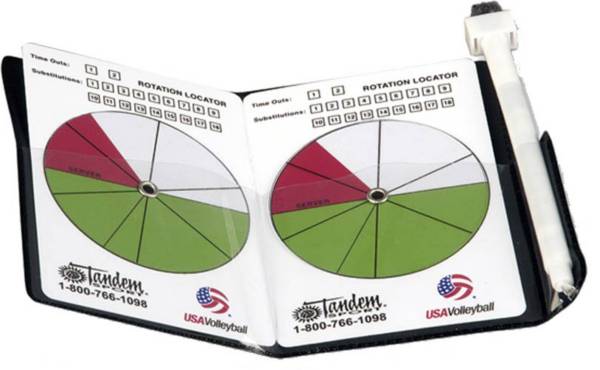 Tandem Volleyball Dual Rotation Locator