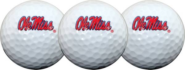 Team Effort Ole Miss Rebels Golf Balls - 3-Pack