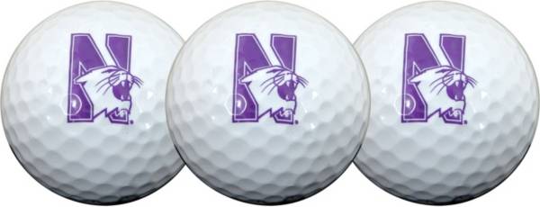 Team Effort Northwestern Wildcats Golf Balls - 3-Pack