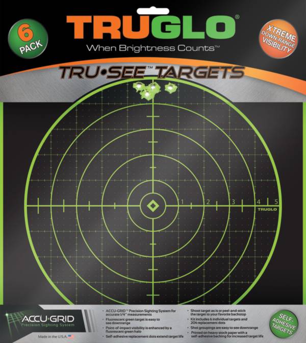TruGlo Tru-See Splatter 100-Yard Target – 6 Pack product image