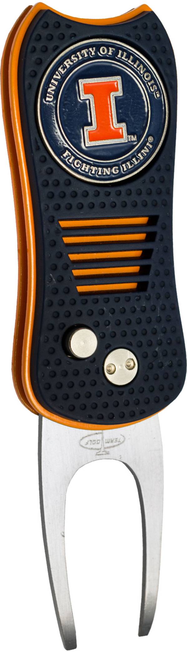 Team Golf Illinois Fighting Illini Switchfix Divot Tool