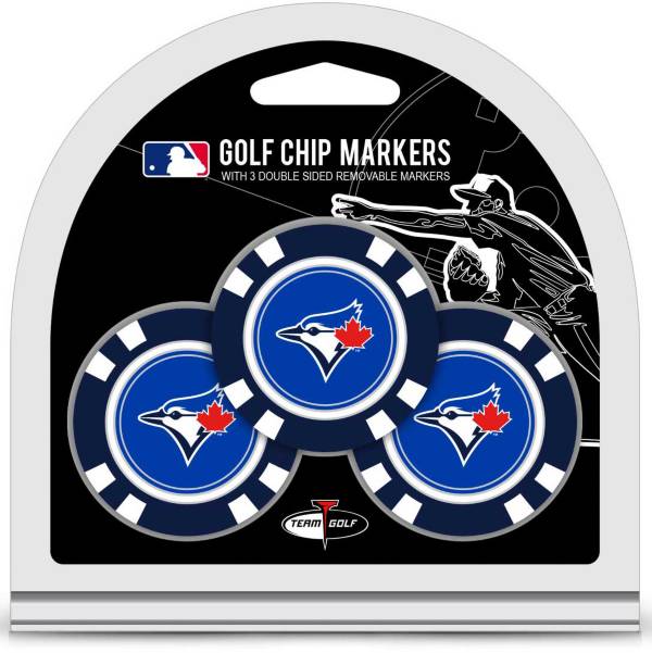 Team Golf Toronto Blue Jays Poker Chips Ball Markers - 3-Pack