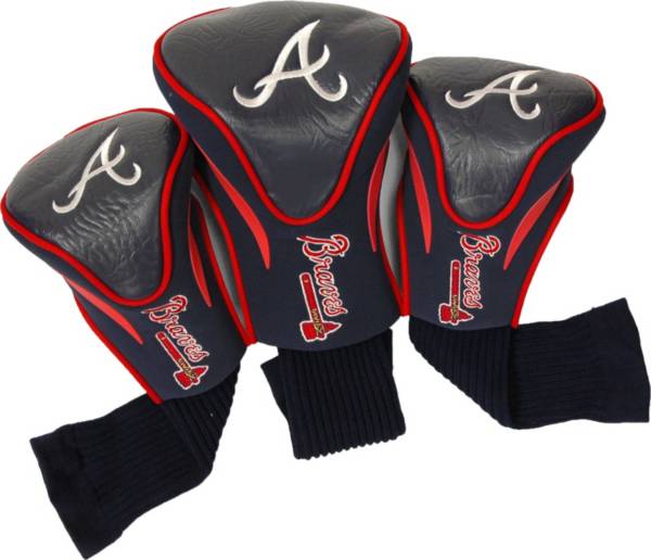 Team Golf Atlanta Braves Contoured Headcovers - 3-Pack