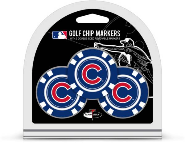 Team Golf Chicago Cubs Poker Chips Ball Markers - 3-Pack