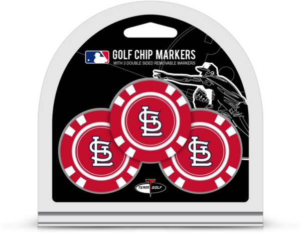 Team Golf St. Louis Cardinals Poker Chips Ball Markers - 3-Pack