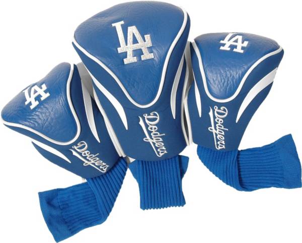 Team Golf Los Angeles Dodgers Contoured Headcovers - 3-Pack