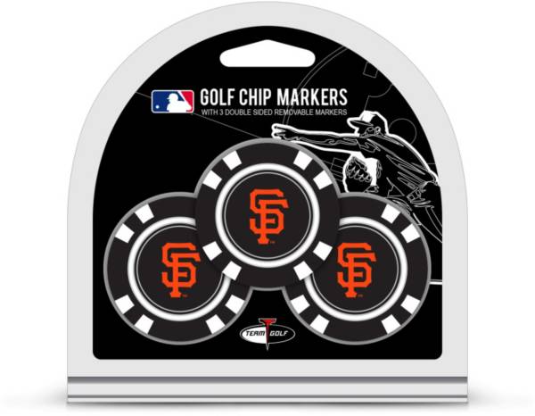 Team Golf San Francisco Giants Poker Chips Ball Markers - 3-Pack