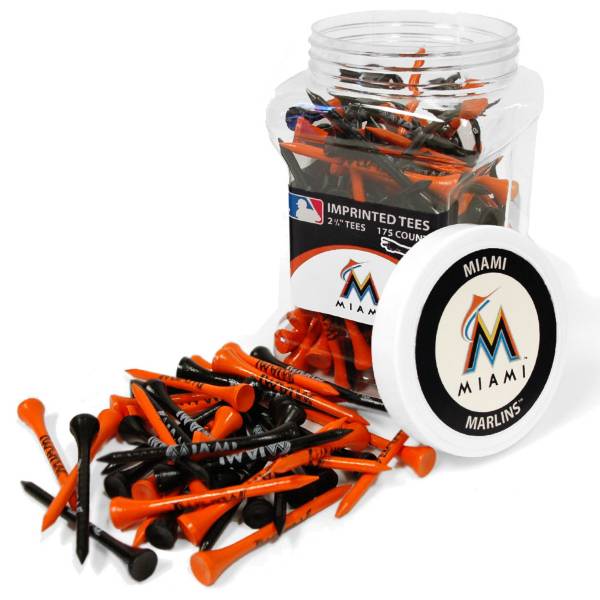 Team Golf Miami Marlins 2.75" Golf Tees - 175 Pack