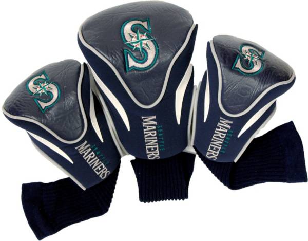 Team Golf Seattle Mariners Contoured Headcovers - 3-Pack