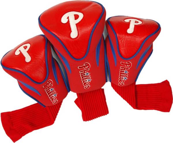 Team Golf Philadelphia Phillies Contoured Headcovers - 3-Pack