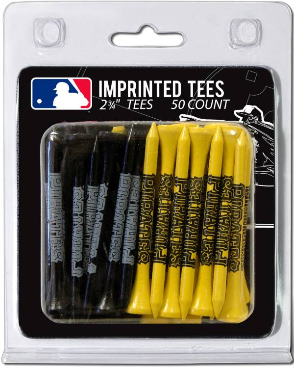 Team Golf Pittsburgh Pirates 2.75'' Golf Tees - 50 Pack