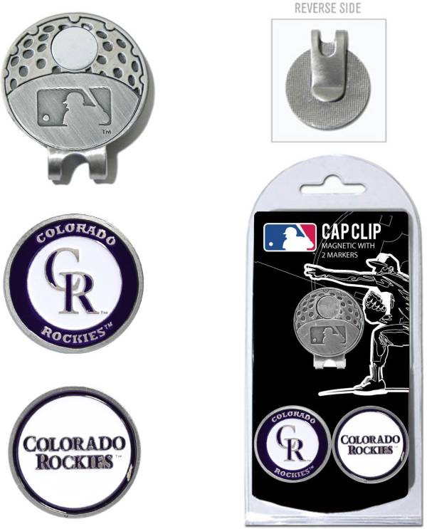 Team Golf Colorado Rockies Cap Clip and Marker Set