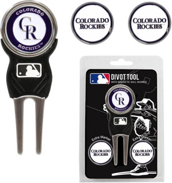 Team Golf Colorado Rockies Divot Tool and Marker Set
