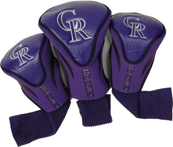 Team Golf Colorado Rockies Contour Sock Headcovers - 3 Pack product image